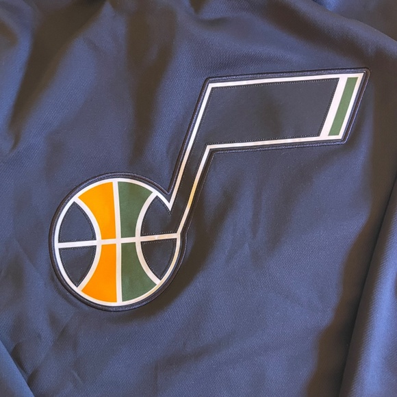 Nike NBA UTAH JAZZ zip up basketball jacket Men’s size MEDIUM - Picture 7 of 11